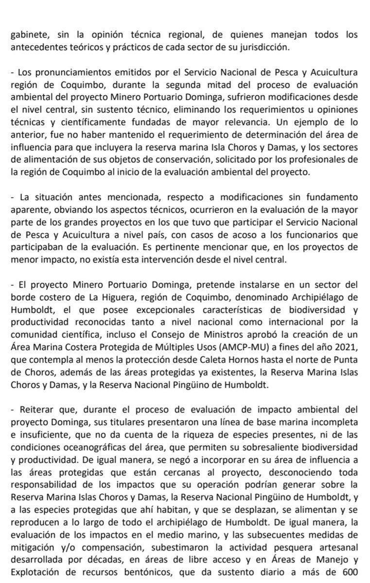 AFIPESernapesca's tweet photo. Hilo 2/3
@gabrielboric @nico_grau @julio_salas https://t.co/snwWSthcPK