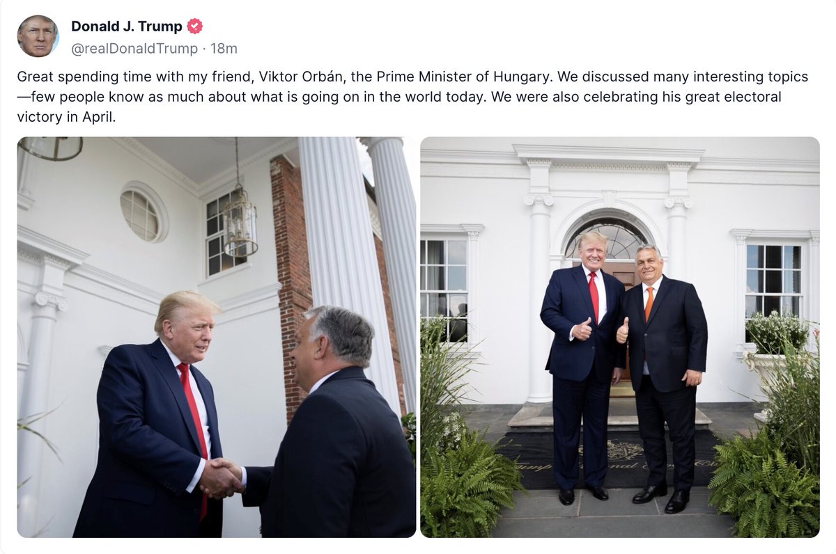 Screenshot from #PresidentTrump's page on #TruthSocial!
@2A_Patriot_ @3EyedTiger @45thB @45DJ24
@8_27J @ACTforAmerica @adam_antil @A_J_Christ
@AmericanIndian8 @angie_anson @Anthony82815010
@BB_Scats @Bellamari8mazz @BFes56 @BobbyJoeFowler2 @BookerSparticus @BradhamShannon