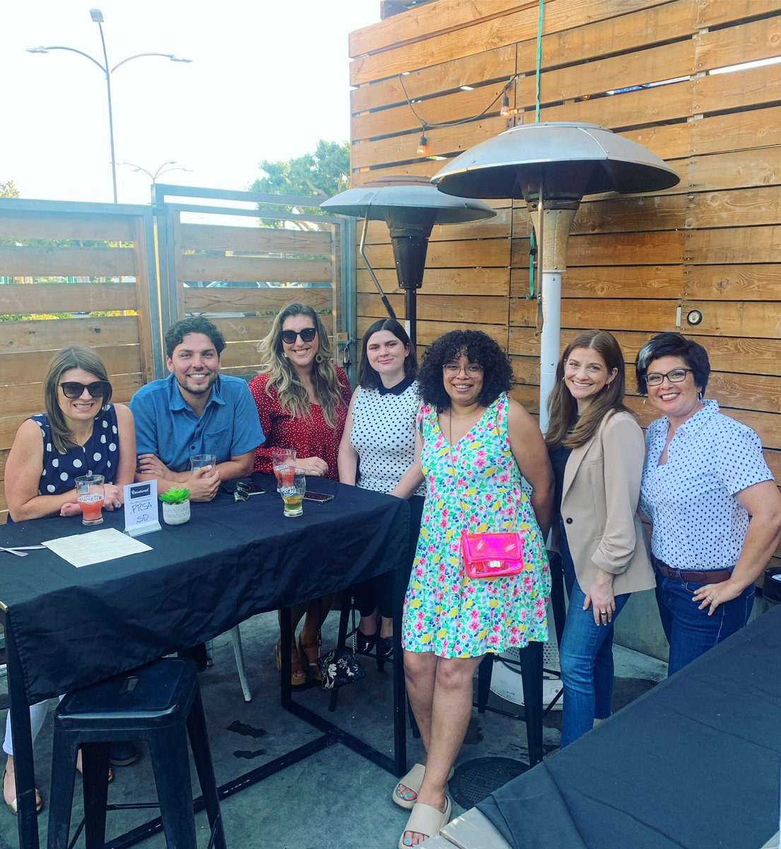 PRSAsandiego's tweet photo. Last week, #PRSASD Board Members got together for happy hour to catch up and talk upcoming plans for our chapter! Thanks for having us, @original40beer 😎 https://t.co/9t1iCtymZM