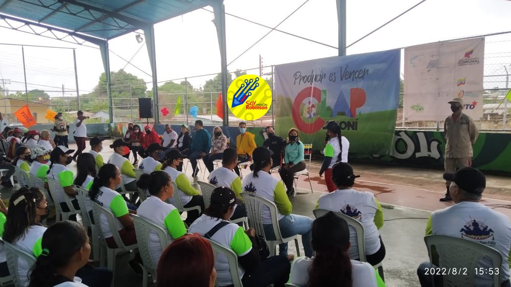 #MisionRobinsonBolPresente En Desarrollo Desde la Parroquia Vista al Sol, La Misión Robinson en la presentación del *Sistema Nacional de Formación y Reimpulso de la II Fase en la entidad de trabajo Clap Caroní . <a href="/NicolasMaduro/">Nicolás Maduro</a> <a href="/OviedoPSUV/">Tito Oviedo</a> <a href="/amarcanopsuv/">Ángel Marcano</a>