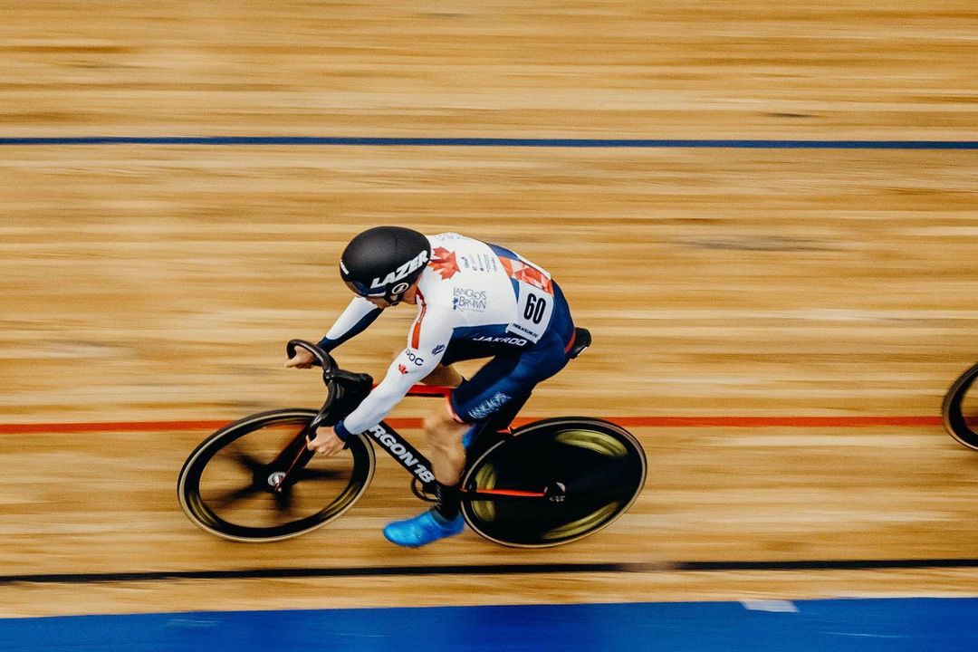 Did you know❓ The Burnaby Velodrome is one of only three indoor velodromes in Canada, and the only on in the Pacific Northwest 🚴‍♀️🚴‍♂️ Completed in 1997, the Burnaby Velodrome track is a 200m long and 6m wide wooden cycling track with 47 degree corners. #SportBurnaby