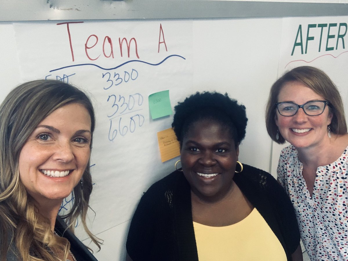 We had a fabulous Title I training this morning with Mrs. Hailes. Thank you, Mrs. Hailes, for the fun activities and the wonderful laughs! @in8days @lizafly3 @karanderson22 @hmeducate @PortsVASchools
