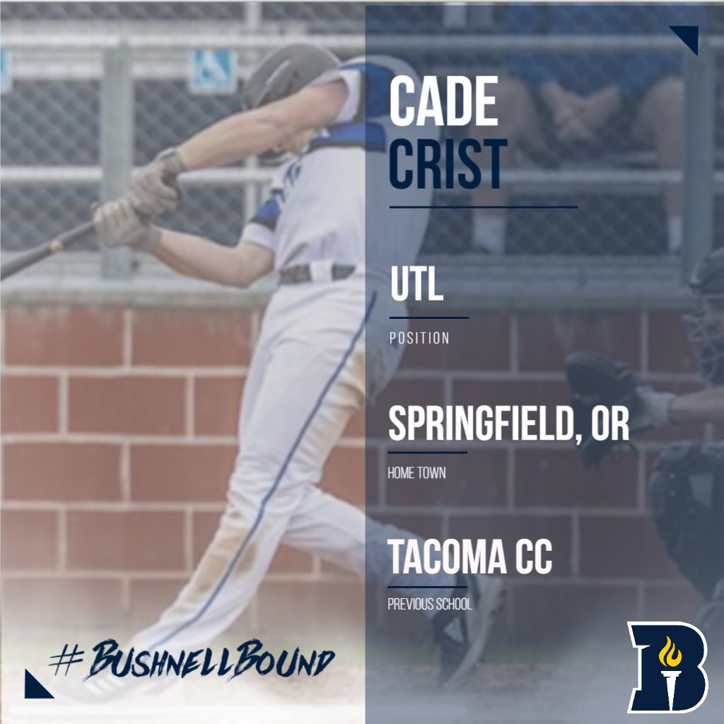 Adding some horsepower with <a href="/cade_crist/">Cade Crist</a> ! Cade is coming back home to his roots and we’re excited to add him to the #FutureBeacs. Can’t wait to get started! #BushnellBound