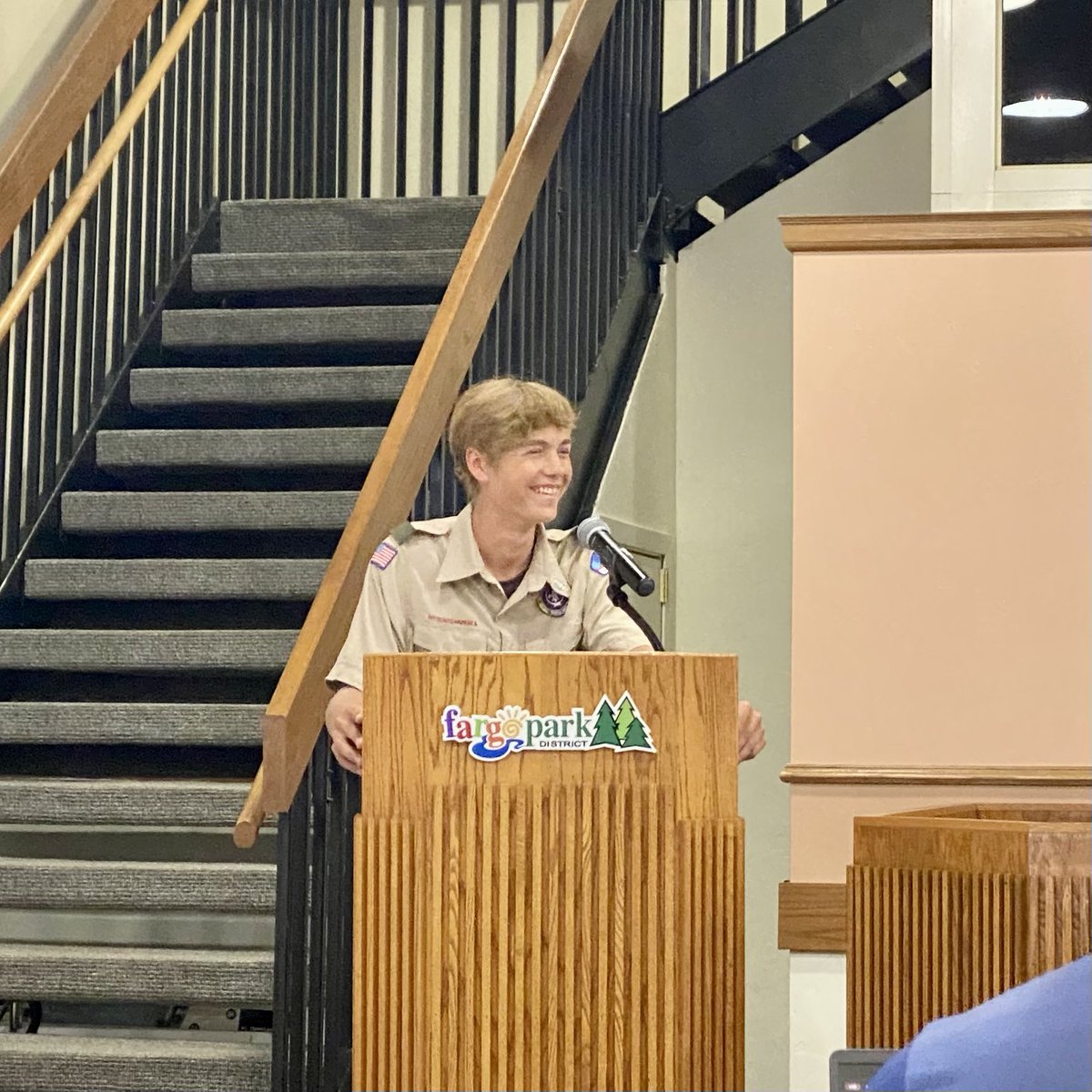 The #FargoParks Foundation approved their first Eagle Scout project as part of the Matching Grant Program at tonight’s Fargo Park Board meeting. 

#ILoveFargo #EagleScout