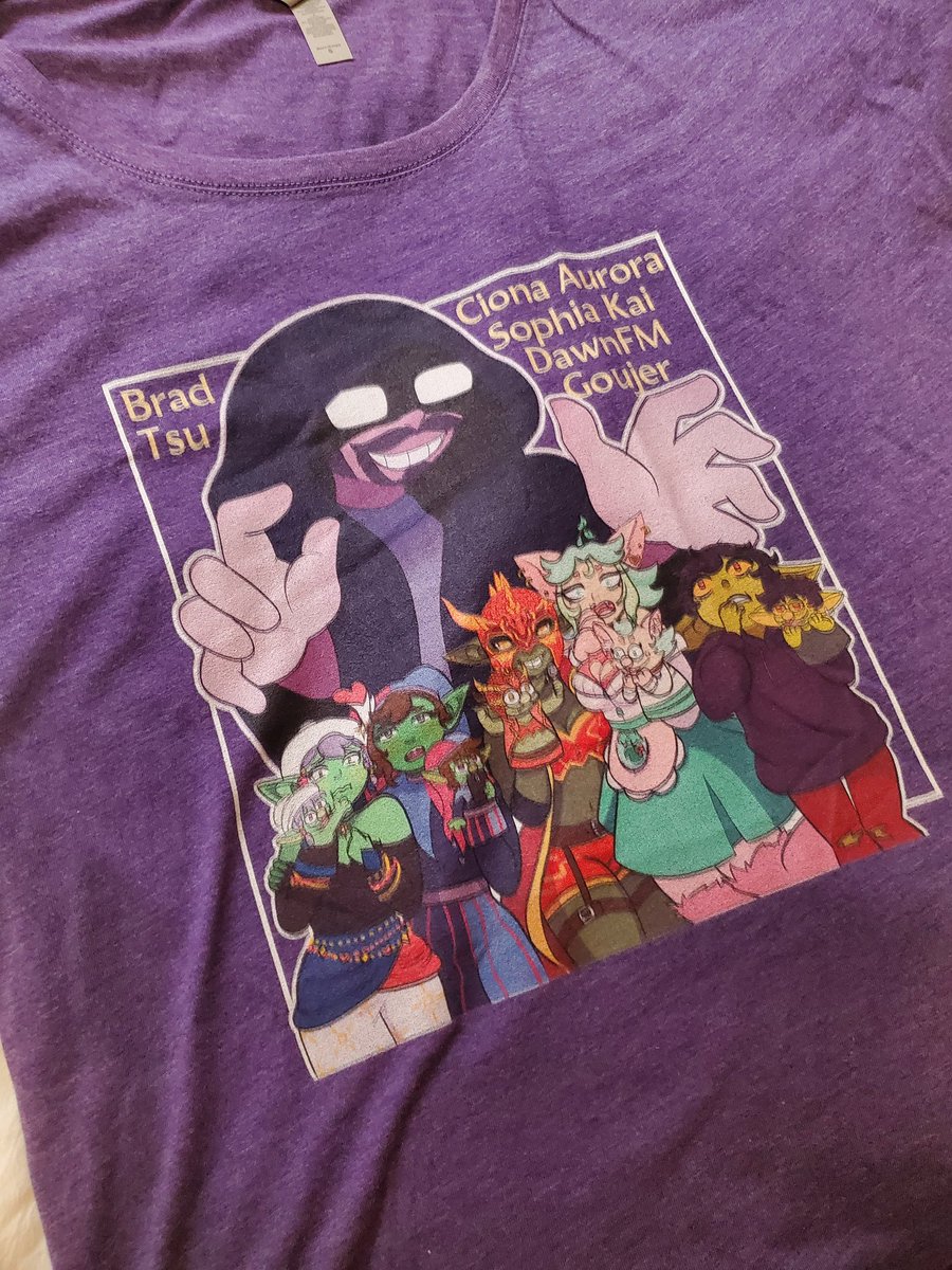 DazelGob's tweet photo. This just came in today!!! 

I can't emphasize enough of how much yall have made my first DND session so much fun! Thank you so much ❤❤❤ @DizzTheGoblin @LillyPaddles @AdorkableGoblin @JackWreckem @RazelGob 

#Vtuber #dnd #extralife2022 https://t.co/kjrmESftHi