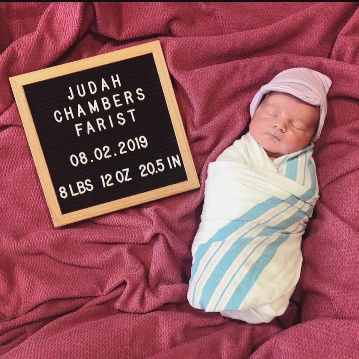 Happy birthday to our Judah man! Stay wild like your curls forever, Chop! <a href="/coachfarist/">Ben Farist</a>