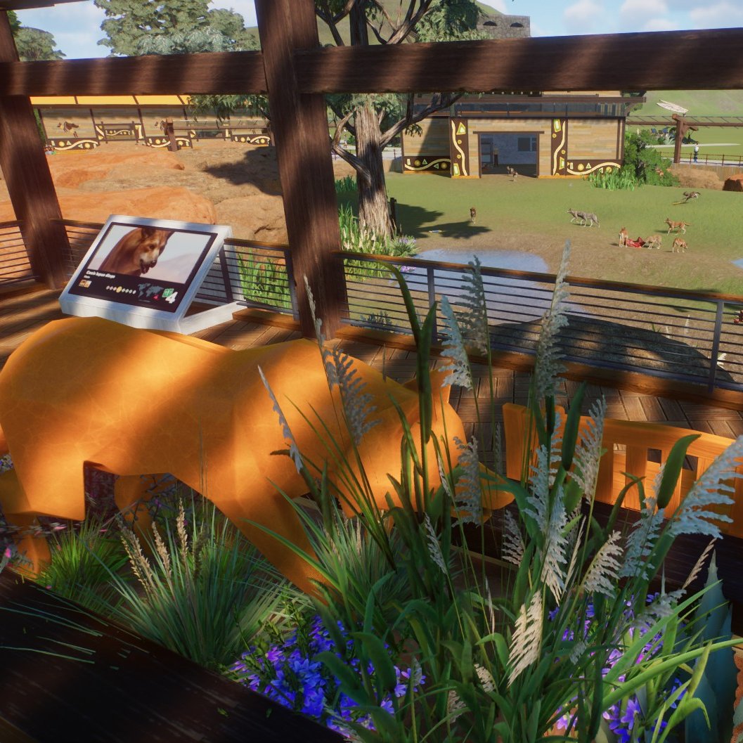 JewJuBeee's tweet photo. We built the Dingo habitat in todays stream! thank you to everyone that stopped by! https://t.co/pdQbfj9kDB