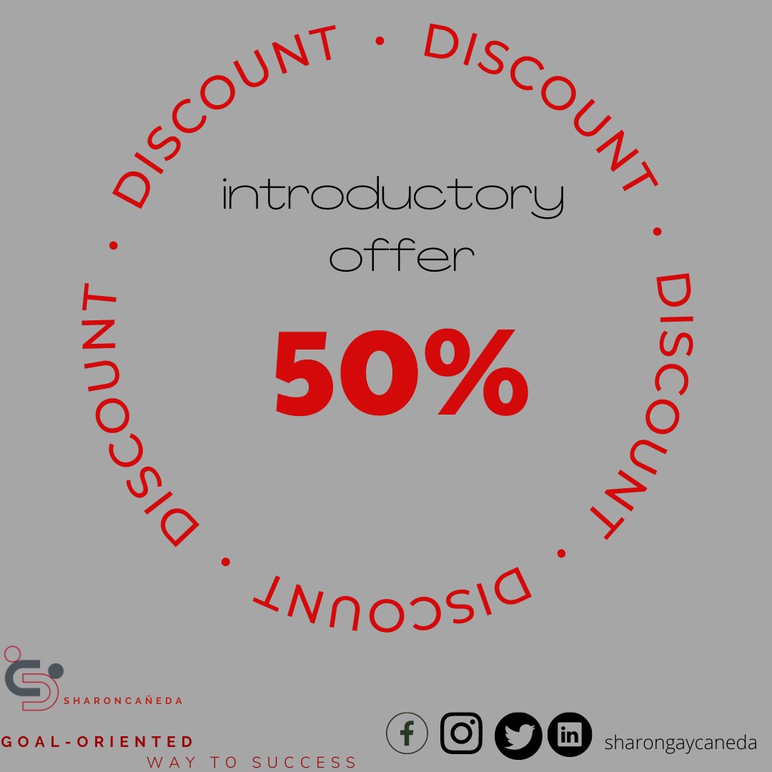SharonCaneda's tweet photo. Exciting offer!!

So excited to share that I will be offering all new clients their first month at a discounted rate if you sign up with me in July! ✨
Drop me a message and let’s get the ball rolling😆

#goalorientedsuccesst#socialmediastrategy #emailmanagement https://t.co/Xey9dAJwH4