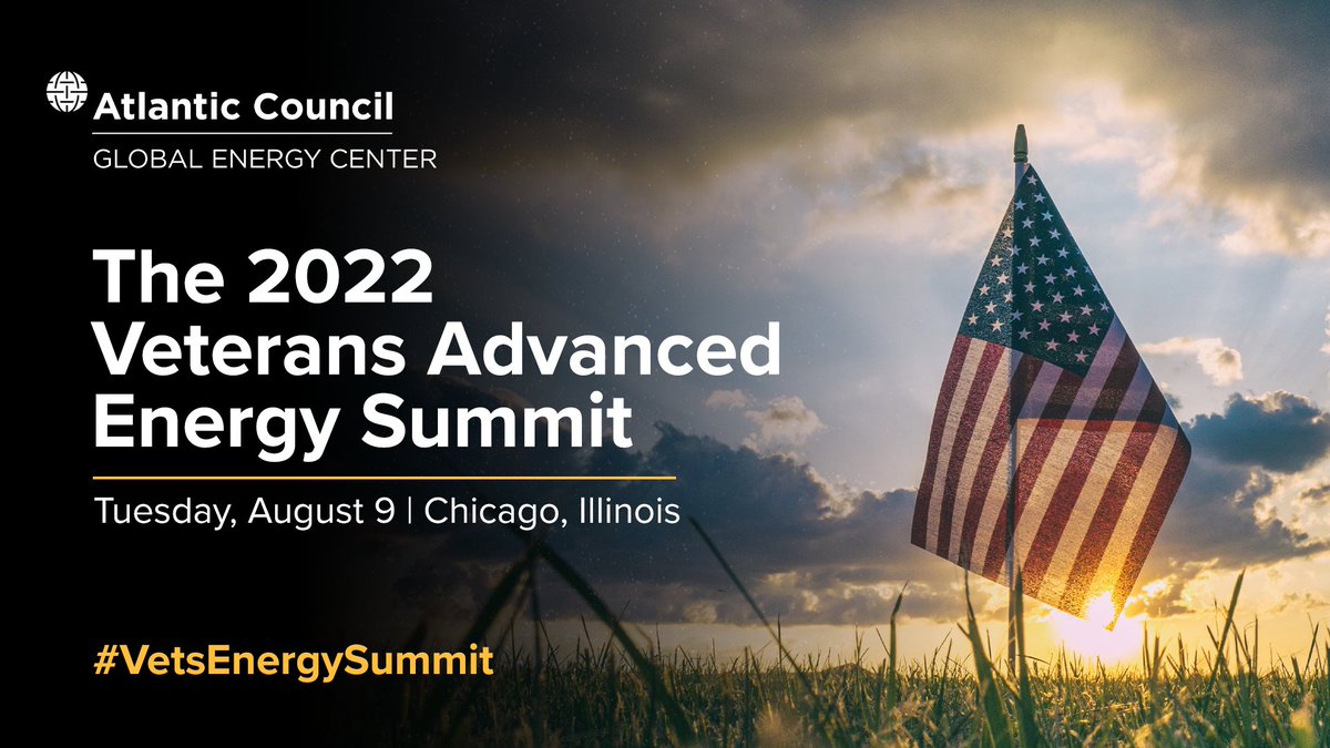 The 2022 #VetsEnergySummit is back in-person for the first time since 2019! Join us as we celebrate the important contributions #veterans are making to the energy transition that is making our country safer, more resilient, and more independent. hubs.ly/Q01h_rxR0