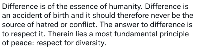 NathanFrancis__'s tweet photo. "The basis of peace and stability, in any society, has to be the fullest respect for the #HumanRights of all its people."
🕊️ #JohnHume, Northern Irish politician (jointly awarded Nobel Peace Prize for Good Friday Agreement), #DOTD 3 August 2020. #Politics https://t.co/kdWEgUxQjS