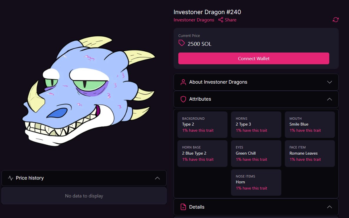 Only a few more days before closing the mint people!

This is your last chance to get a dragon for 1 SOL.

After that you would be only able to acquire them at <a href="/MagicEden/">Magic Eden 🪄</a> or at our website for 2 SOL. 

Mint Site: investoner-dragons.vercel.app 🐉