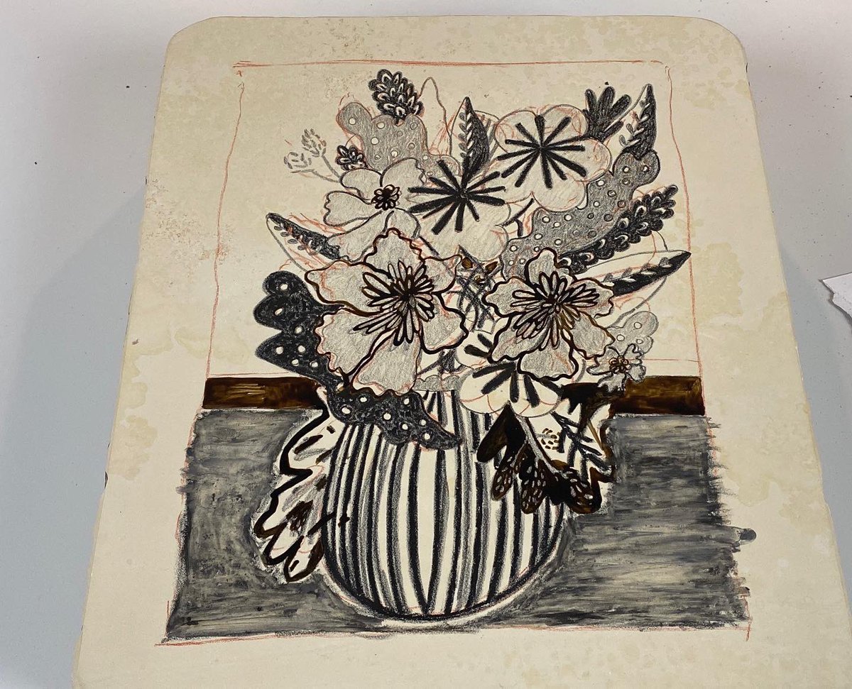 SparkBoxStudio's tweet image. Kyle and I are preparing to print these two stones this week! Can’t wait to share the process with you🪨💕 #lithography