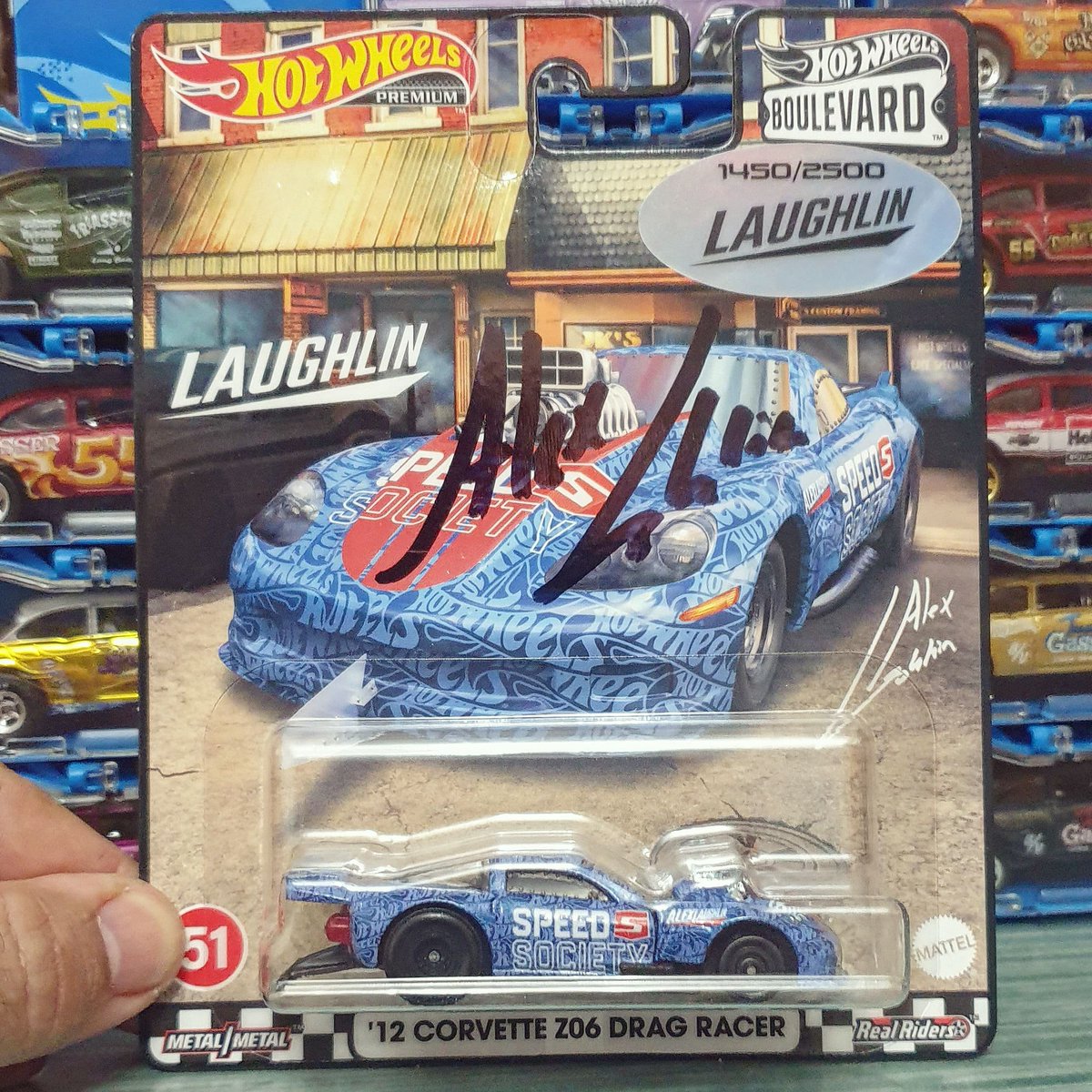 HWSobreRuedas's tweet photo. '12 CORVETTE Z06 DRAG RACER. 1450/2500 ALEX LAUGHLIN.
#hotwheelsespaña #hotwheels #coleccionismo #diecast #diecastcars #hotwheelsofficial #hotwheelsspain #hotwheelsmexico #hotwheelsindonesia #hotwheelsmalaysia #hotwheels2022 #ホットウィール #alexlaughlin #corvette #corvettez06 https://t.co/5AOv8S5wIv