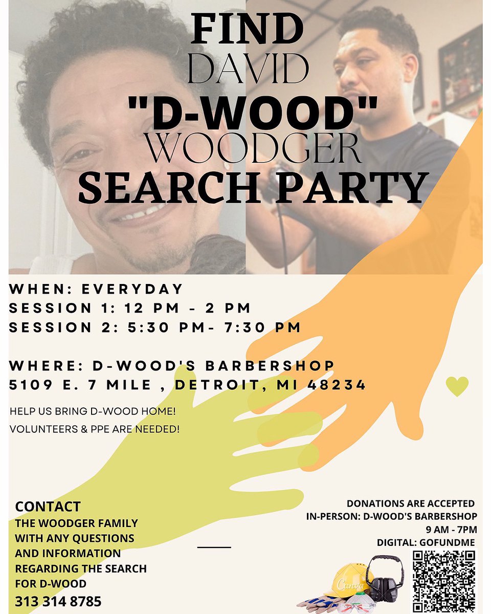 IamRohna's tweet photo. Refer to flyer for all information regarding the search for David Woodger. https://t.co/be4MsCXc0y