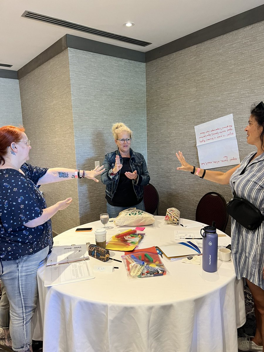 Had so much fun in Canada the last two days facilitating teacher’s thinking on the concepts of early fractions, number patterns, and the concept of equality. #LCEEQMATH #DNAMath