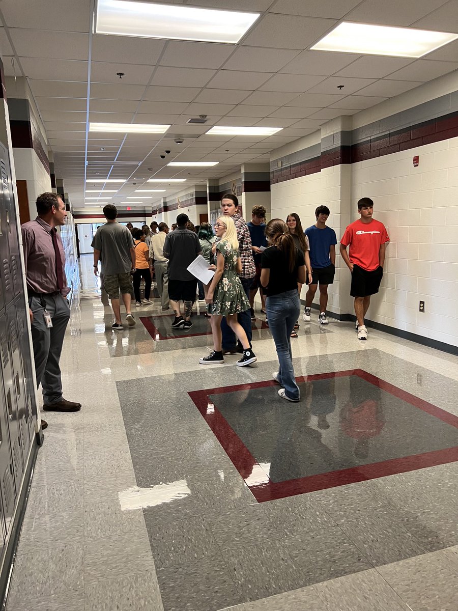 Kelly_Edwards15's tweet photo. Great to welcome our CHS students and parents in for open house last night and tonight.  Can’t wait for Friday to get here! #Lionstrong https://t.co/DfeyjMyuvb