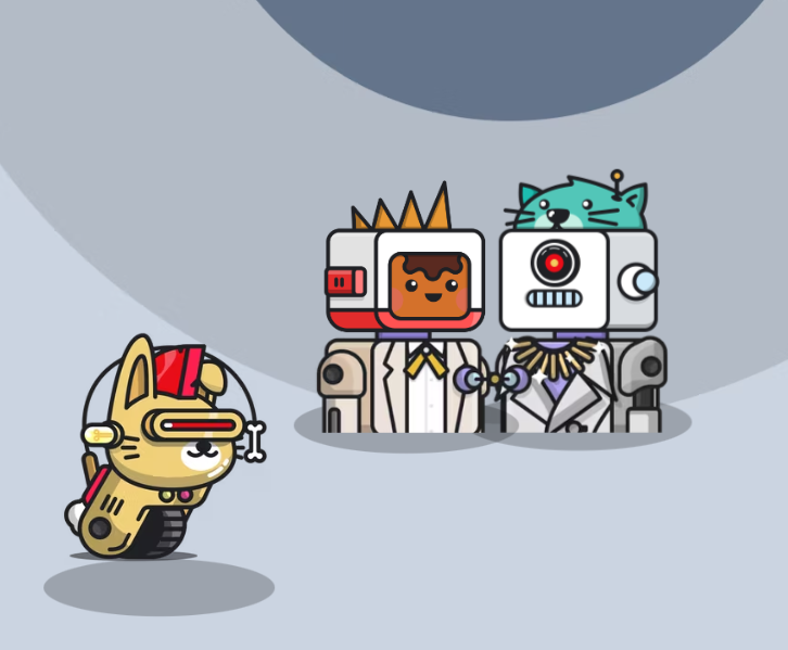 NFTeeds_eth's tweet photo. Whoever you are... our antennas touched in #robopolis https://t.co/i54Cxs7cqq