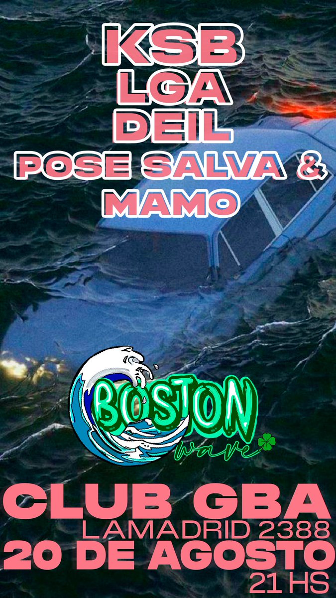 LaBostonWave's tweet photo. Sรกbado 20 de Agosto hay #BostonWave bb ๐๐๐๐๐
-LGA
-POSE SALVA & MAMO
-K$B
Musicaliza con un set de vinilos en vivo:
DeiL ๐
#BostonWave
#HipHop
#GBA https://t.co/feCZptIqs0