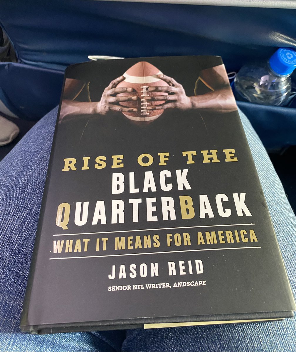 My book of choice on the flight to NABJ/NAHJ. So proud of you <a href="/JReidESPN/">Jason Reid</a>