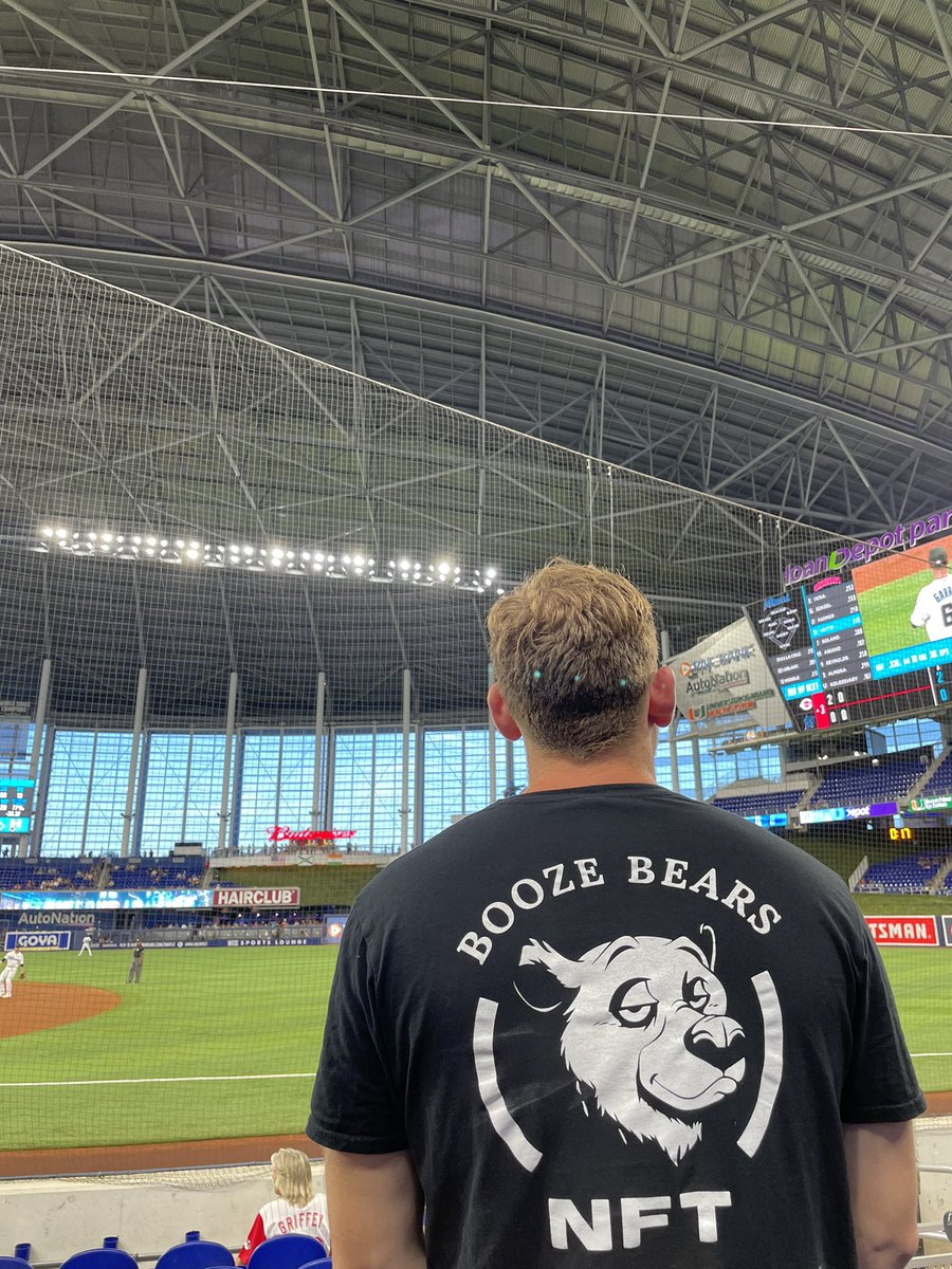 Booze Bears ® (@boozebears) on Twitter photo Booze Bears in the House! Loving our Miami trip so far! <a href="/Marlins/">Miami Marlins</a> #makeitmiami #NFTMeetup Booze Bears in the House! Loving our Miami trip so far! <a href="/Marlins/">Miami Marlins</a> #makeitmiami #NFTMeetup
