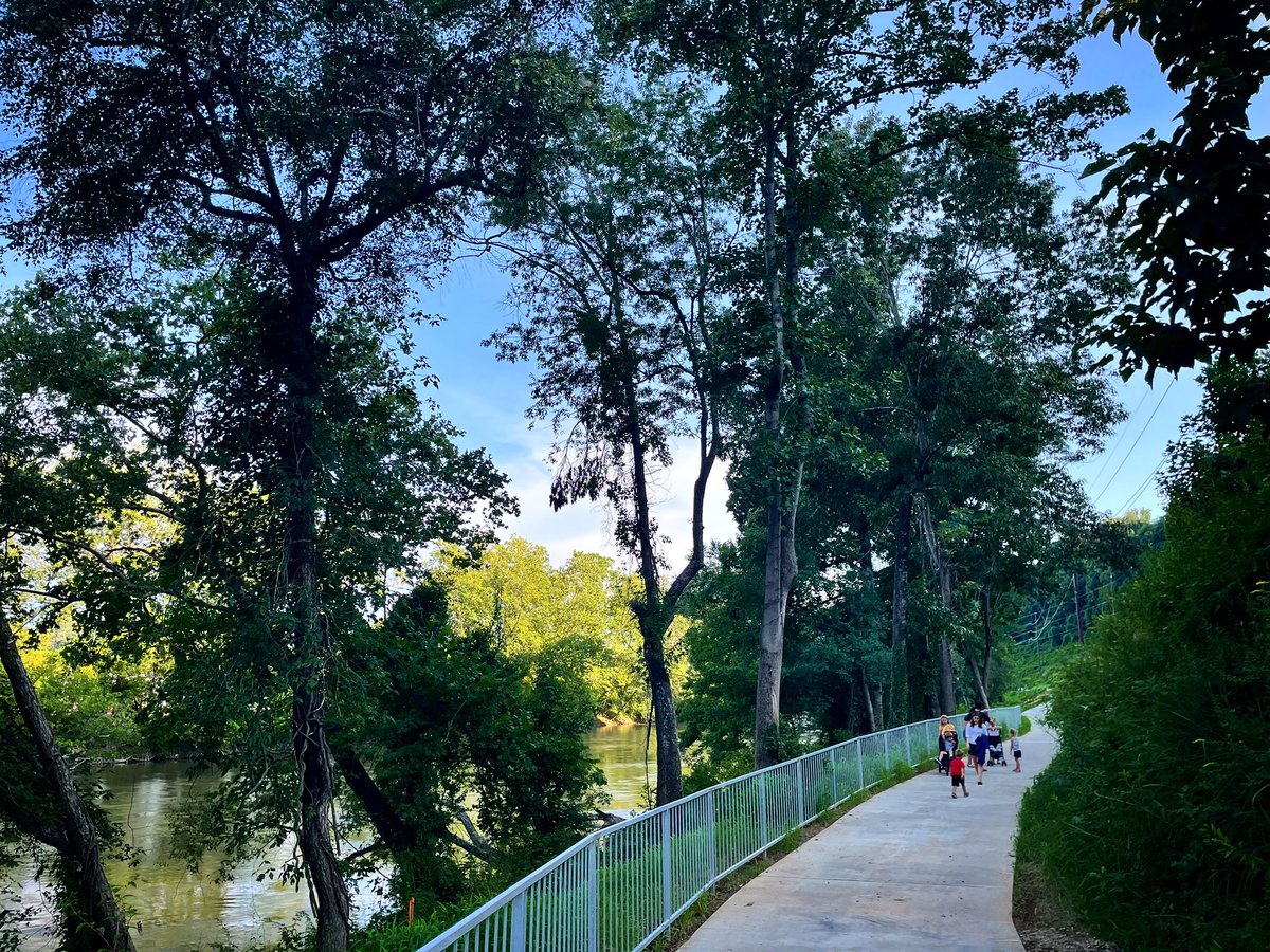 The long-awaited French Broad River West Greenway is open and boy is it sweet: