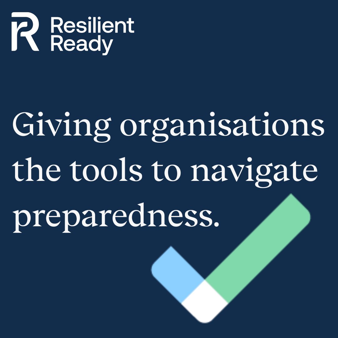 Getting Ready for the next disruption may seem like a daunting task. At Resilient Ready we are giving organisations of all sizes the tools to get started in their journey. 

 #resilientready #doingdisastersdifferently #disasterresilience #businesscommunity