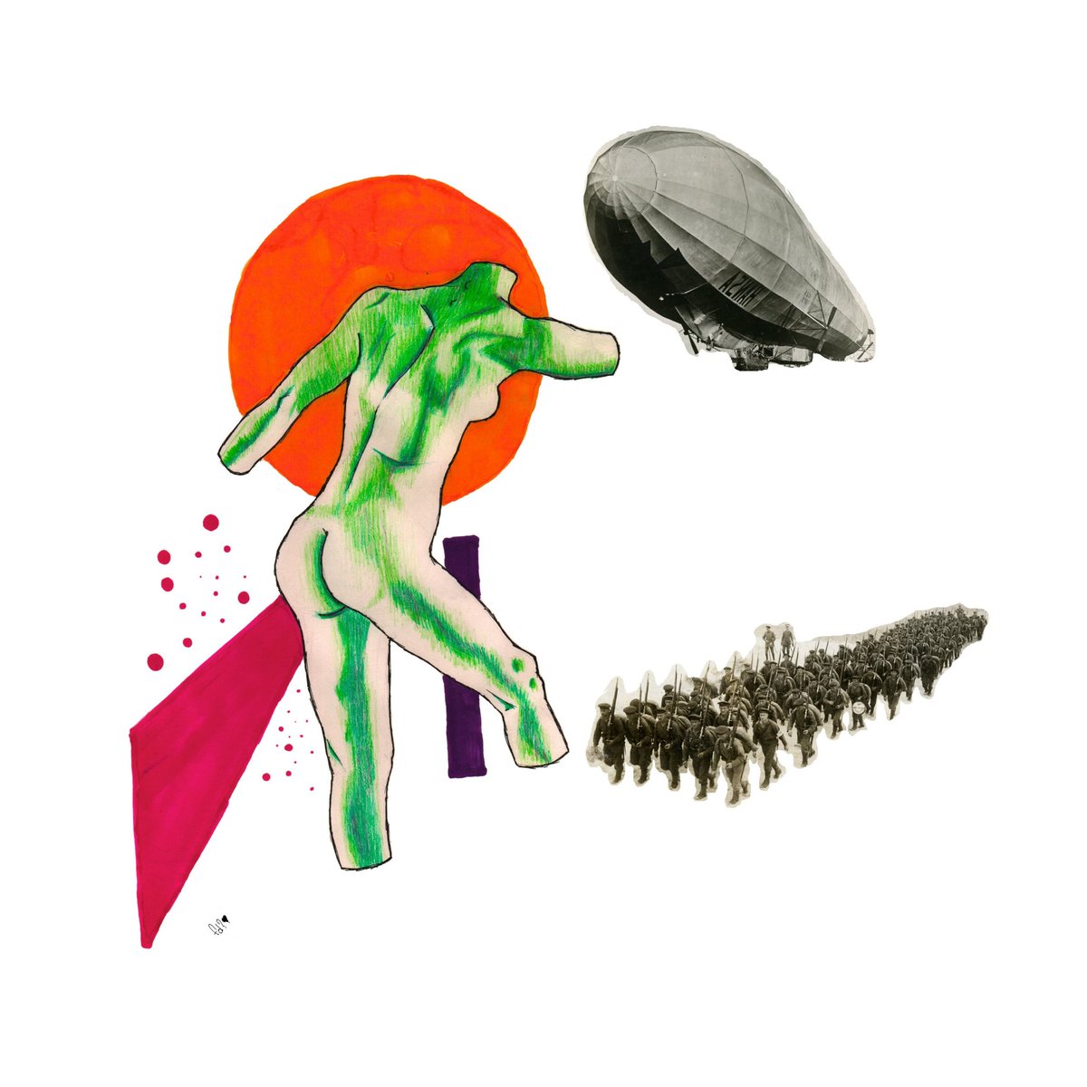 rndmprxjcts's tweet photo. *..iM gEGenSaTz!!*** 🧨💥🫵🏾
👩🏿🎨: @InklingGrrl
#art #draw #sketch #ink #pencil #colourpencil #touchmarkers #1938 #collage #collagedigital #digitalart #body #zeppelin #Soldiers #randomprojects #fdp https://t.co/7OKvwSlght