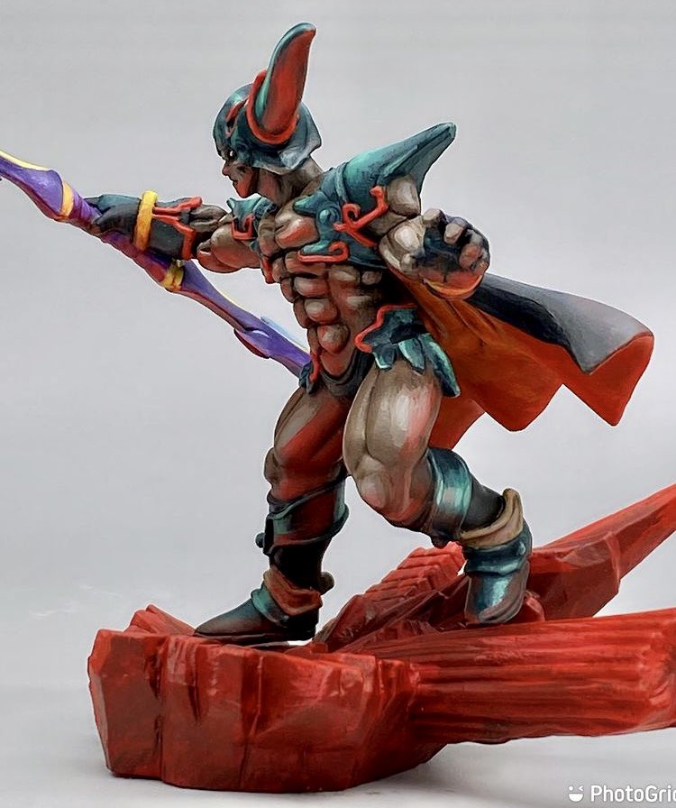 ドラゴンクエストダークドレアムガレージキットリペイント塗装済みフィギュア最終値 ドラゴンクエスト ダークドレアム ガレージキット 塗装済みフィギュア