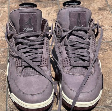 DegenKicks's tweet photo. #AD Detailed look at the A Ma Maniére x Air Jordan 4 ‘Violet Ore’. Dropping November 2022 for $225
#SOL #ETH #BTC https://t.co/Vh8lGQGfIh