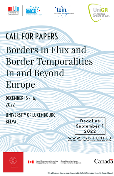 borderstudiess's tweet photo. #callforpapers #borderconference

🎯#Borders in Flux and Border Temporalities in and Beyond Europe

🗓️ 15-16 Dec 2022

📍University of Luxembourg (@uni_lu)

🔎https://t.co/f0ReNFlSch
 
⚠️Deadline: 1 Sep 2022

@C2DH_LU @TEIN4Citizens @unigr_cbs https://t.co/8lsm2Zcuzf