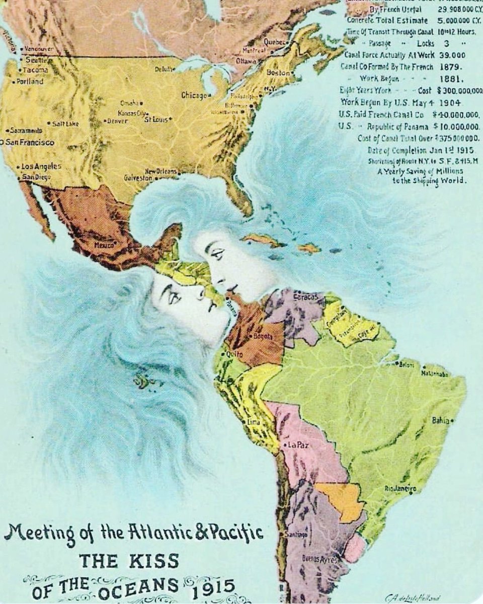 Mapa de 1915
The kiss 
Panamá 🇵🇦
#expeditionseae2022

Objetivos:

☝️Recoger plásticos, compartir publicaciones y aprendizajes de #transformandomaresdeplásticoenmareslimpios

✌️Entregar donaciones de <a href="/cantabriacoope1/">Cantabria Coopera 🌍</a>  y @aidabooksstdr e iniciar una #bibliotecatransformadora