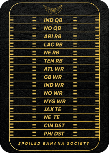 Second thing: Suck it.

If you haven't checked out Spoiled Banana Society's Fantasy Football, be sure to check it out at sbs.xyz. 

We have a good time. 😁

(giving away this <a href="/SBS_XYZ/">Spoiled Banana Society 🏈🍌</a> NFT #8639 to one lucky person that retweets this🏈🙃over the next 24 hours)