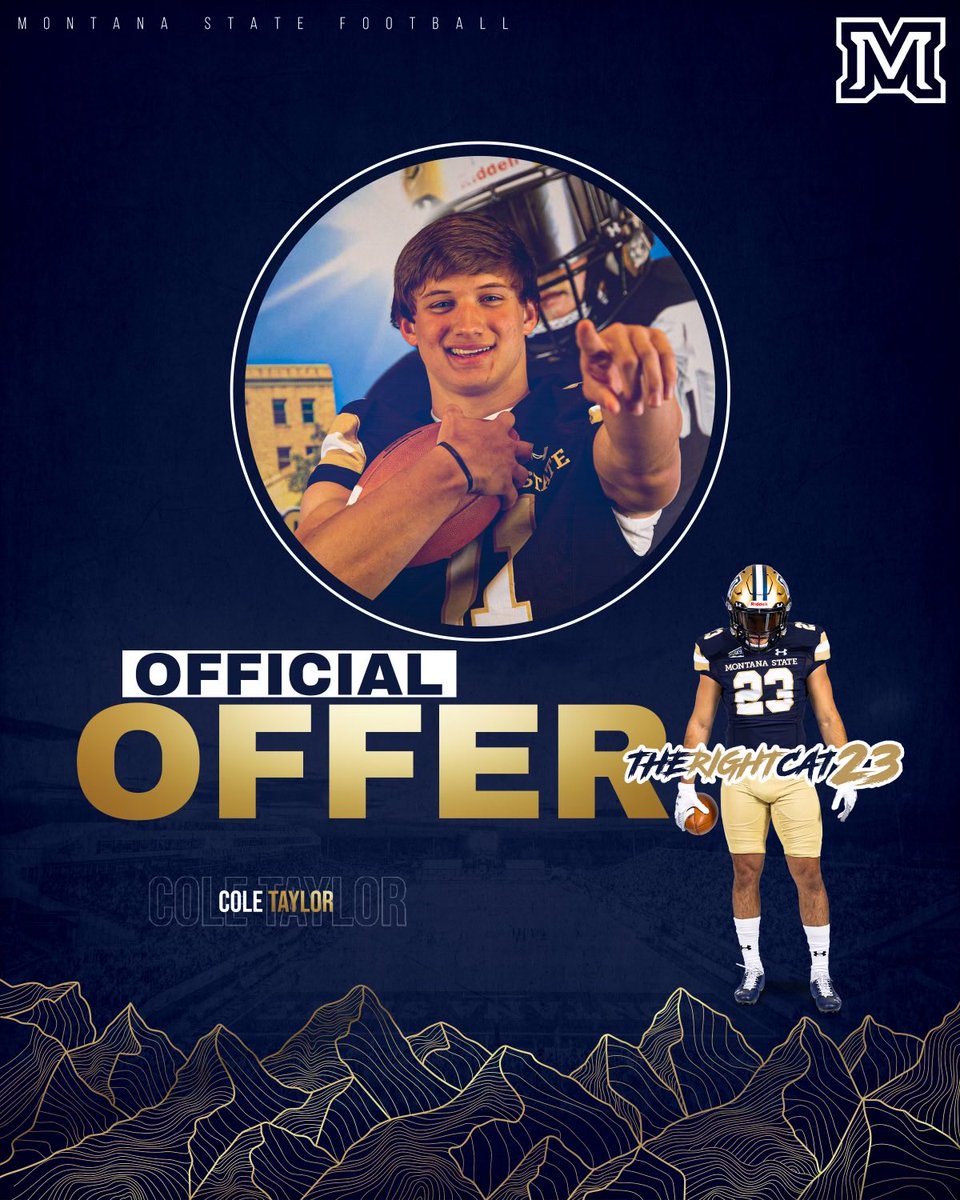 Cole Taylor (@_cole_taylor) on Twitter photo šµš”ā¦ ā¦<a href="/MSUBobcats_FB/">Montana State Football</a>ā© šµš”ā¦ ā¦<a href="/MSUBobcats_FB/">Montana State Football</a>ā©