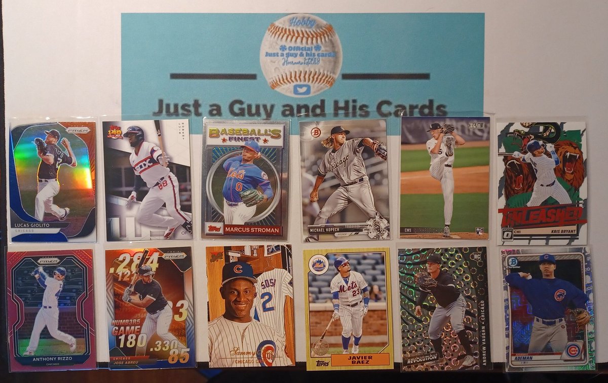Hoerner1st2018's tweet photo. $1 each 
3 for $2
#EverythingChicago 

@MDRANSOM1 
@sports_sell 
@CardboardEchoes 
@ILOVECOLLECTIN1 
@84baseballcards https://t.co/6T2BD8LCcT