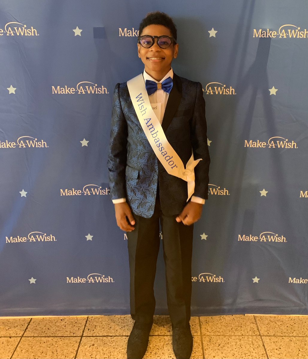 This Warrior is a Wish Ambassador!!!  #proud-principal and #proudpapa