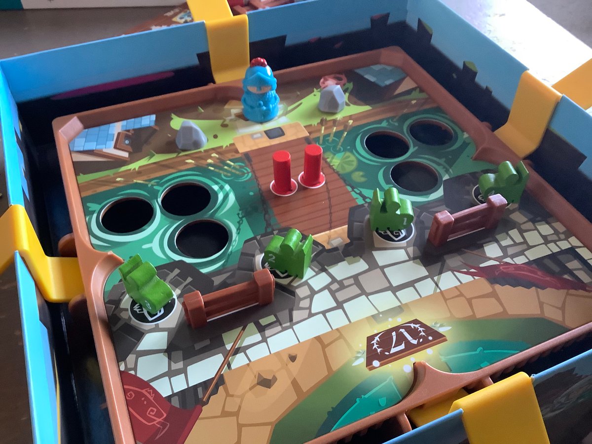 SpearsBenjamin's tweet photo. The higher levels of #SlideQuest by @BlueOrangeGames can get pretty tough! https://t.co/V5z83mkZQf