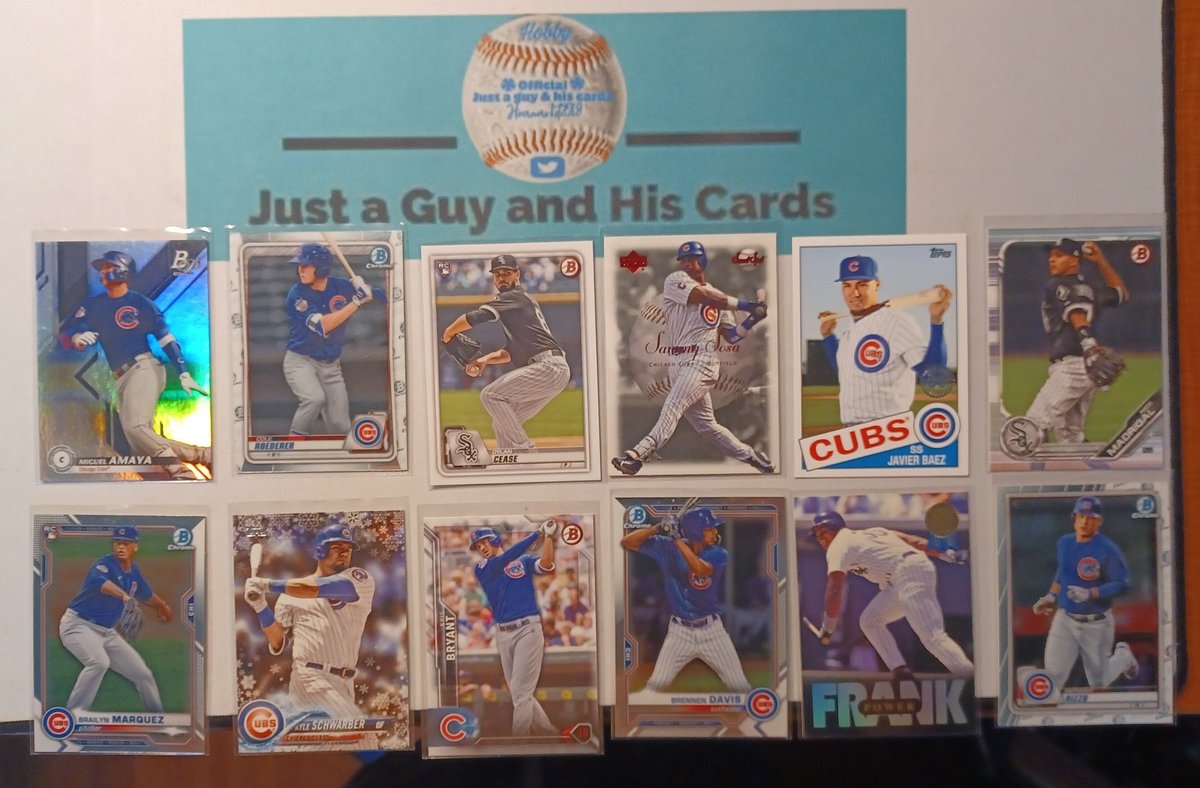 Hoerner1st2018's tweet photo. $1 each 
3 for $2
#EverythingChicago 

@MDRANSOM1 
@sports_sell 
@CardboardEchoes 
@ILOVECOLLECTIN1 
@84baseballcards https://t.co/oN0eLohG29