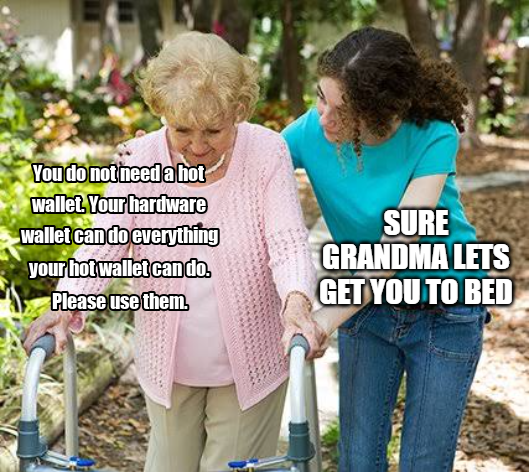 Ledger Grandma tweet media