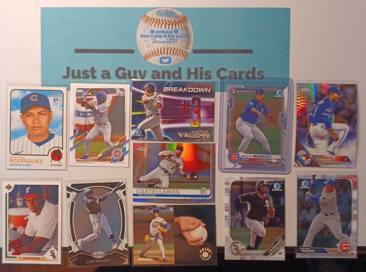 Hoerner1st2018's tweet photo. $1 each 
3 for $2
#EverythingChicago 

@MDRANSOM1 
@sports_sell 
@CardboardEchoes 
@ILOVECOLLECTIN1 
@84baseballcards https://t.co/GwA5BnWsyC
