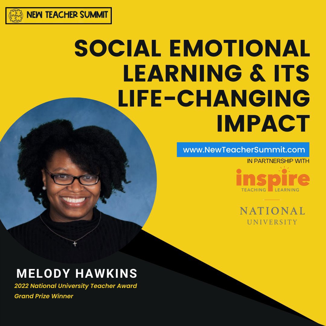mhawkinsEDU's tweet photo. Super excited to be a featured speaker at this year's New Teacher Summit. It's FREE for all attendees! Please share with anyone you think should join!
Register at: https://t.co/Z8uNEptSMH https://t.co/2tbc177iqK