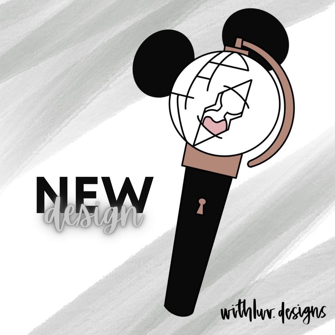 withluvdesigns's tweet photo. I’m obsessed with putting Mickey ears on #lightsticks and the #Lightiny is my absolute favorite light stick! I’m super happy with how this turned out! ☺️

#kpop #fanart #multistan #ateez #8makes1team #atiny #hongjoong #seonghwa #yunho #yeosang #san #mingi #san #jongho #fanmade https://t.co/qbmjVo4kgB