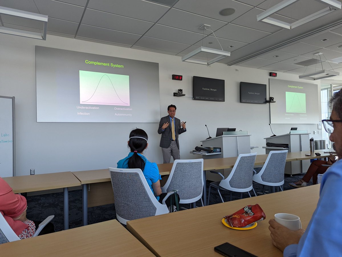 Learning from the TMA guru <a href="/ChangUCanSpare/">Anthony Chang, MD (張賀文)</a>! Thank you for visiting <a href="/MCW_Nephrology/">MCW Nephrology</a> <a href="/mcwpathology/">@MCWPathology</a> <a href="/MedicalCollege/">Medical College of Wisconsin</a>! Cliff notes: complement is everywhere!