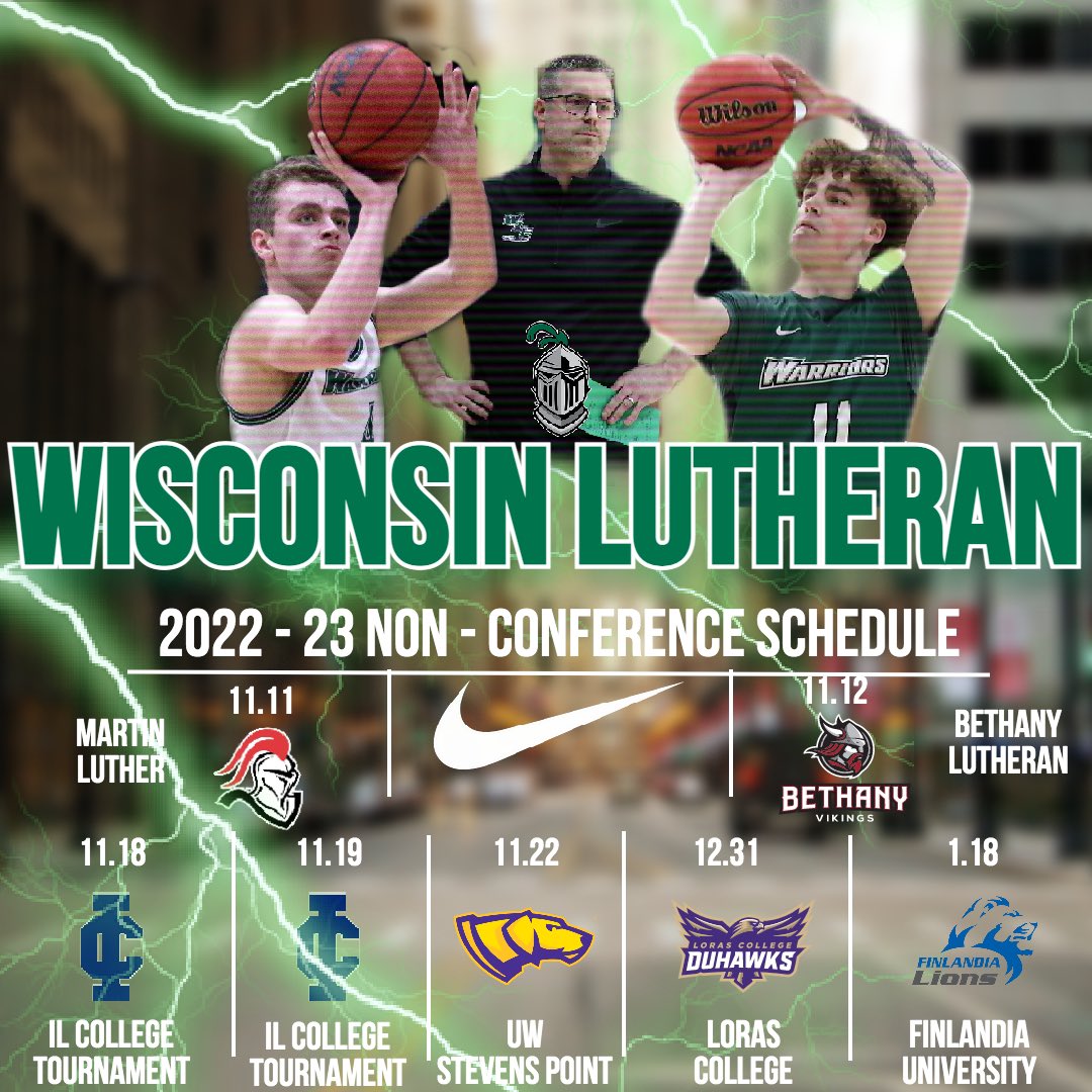 🟢🏀 𝗡𝗢𝗡-𝗖𝗢𝗡 𝗔𝗖𝗧𝗜𝗢𝗡 🏀⚫️

Full - Schedule here:⤵️ wlcsports.com/sports/mens-ba…

#WeAreWarriors