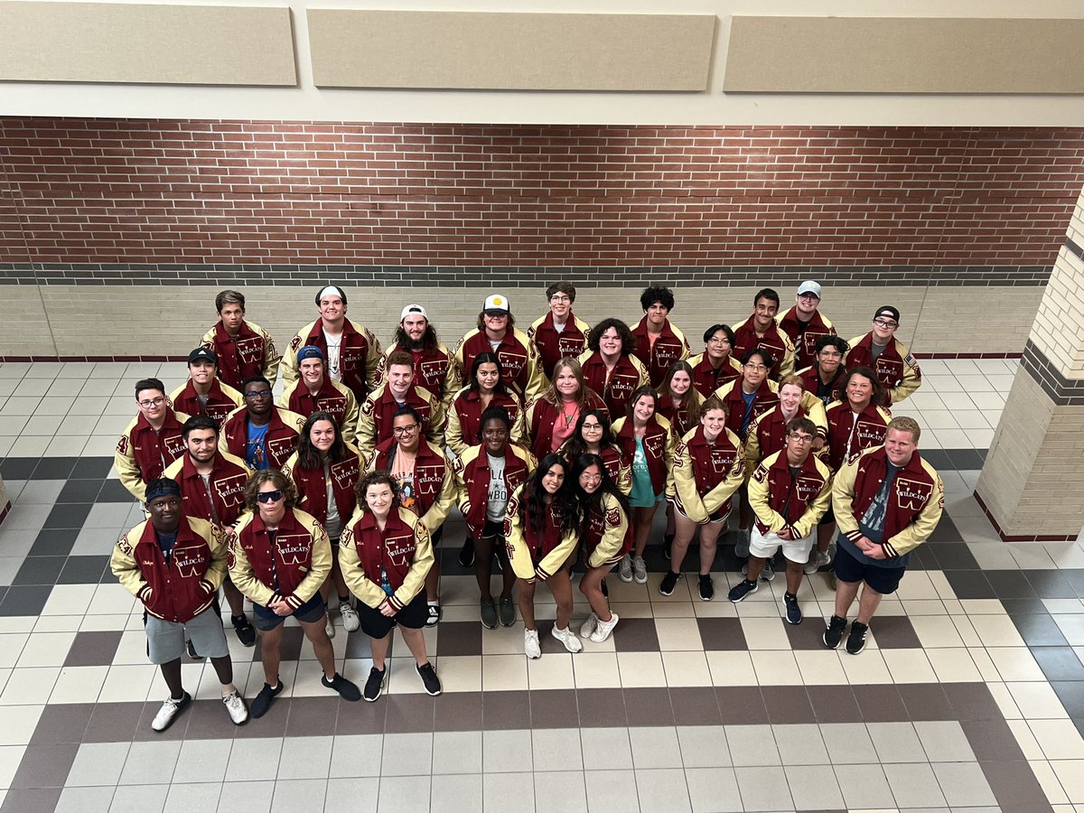 Letterjacket Day! Congratulations to these hard working students!