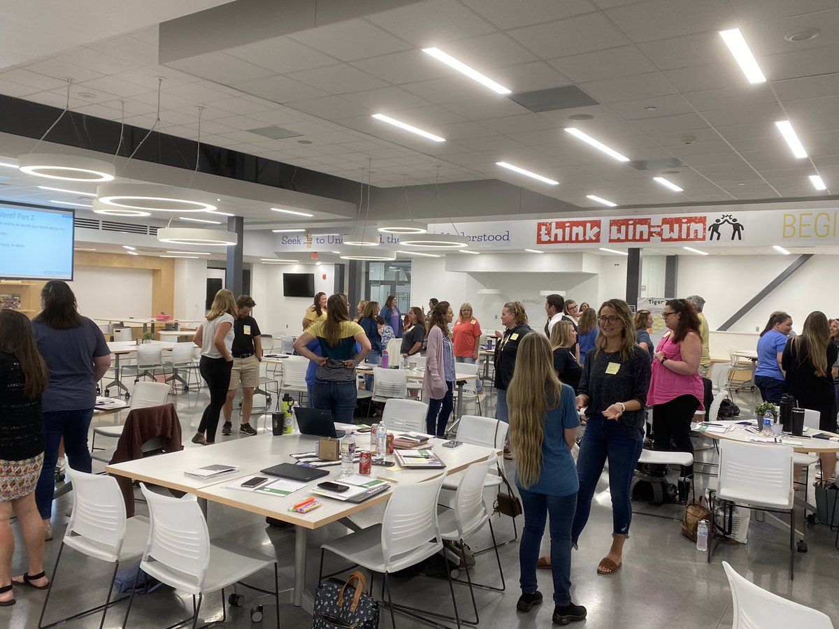 Such a special day of learning as <a href="/WillardIStigers/">Willard Intermediate School-South</a> and <a href="/WOHETIGERS/">Willard Orchard Hill</a> staff came together for <a href="/TheLeaderinMe/">The Leader in Me</a> Core 3 training.