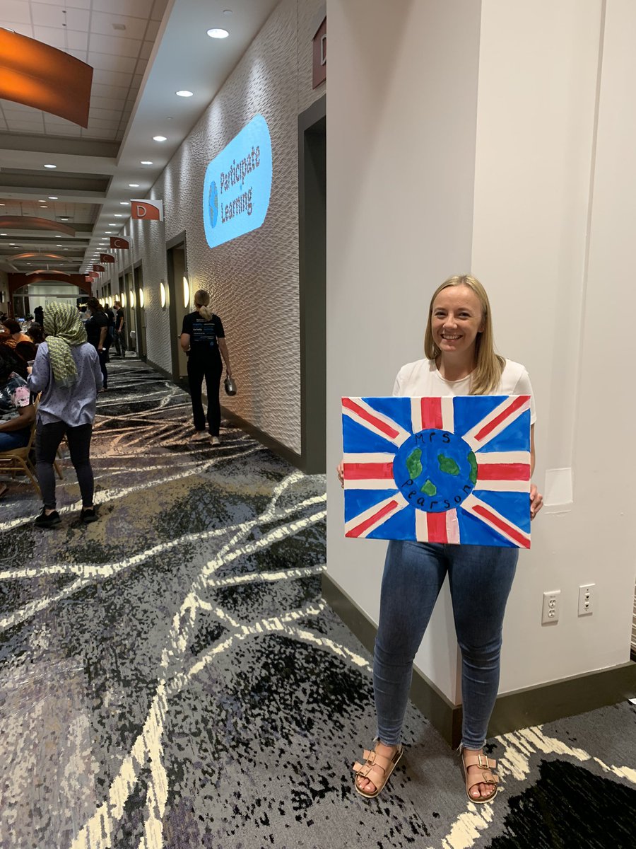 MrsPearsonNC's tweet image. Representing the UK in my global adventure creating global citizens 🌎🇬🇧🇺🇸 @ParticipateLrng #UnitingOurWorld #ParticipateLearning