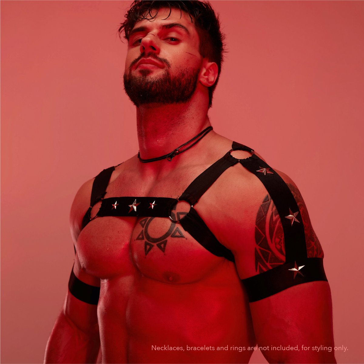 circuitstar2020's tweet photo. 💫Circuit Star® 💫 Series01/ 
Dark Star/ Harness party wear set/ SOLD OUT  🏳️‍🌈 Thanks for all the support, please tag us if you got one, see you on the dance floor!/ More items are available on Amazon (Link in the bio )  #circuitparty #circuitstar  #lgbtq #weho whiteparty #pride https://t.co/PetCQVbCVN