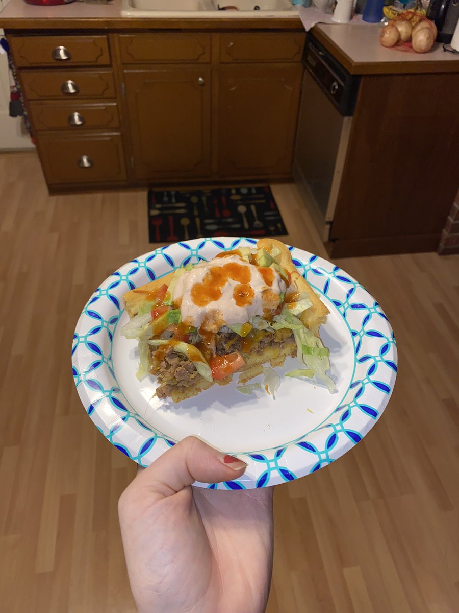 JustifiablyJenn's tweet photo. Taco Tuesday serving it up taco bake style🤤🌮 https://t.co/uWP5PyVKiC