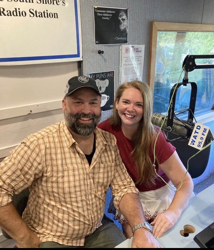 Margo25893202's tweet photo. Thank you to #watd95.9 for having Margo LaPointe on air to discuss the benefits of her award-winning #innovativeed #pbl #whatschoolcouldbe #wholechildeducation school she founded, Seaview Learning. https://t.co/LYVmRMI2sV