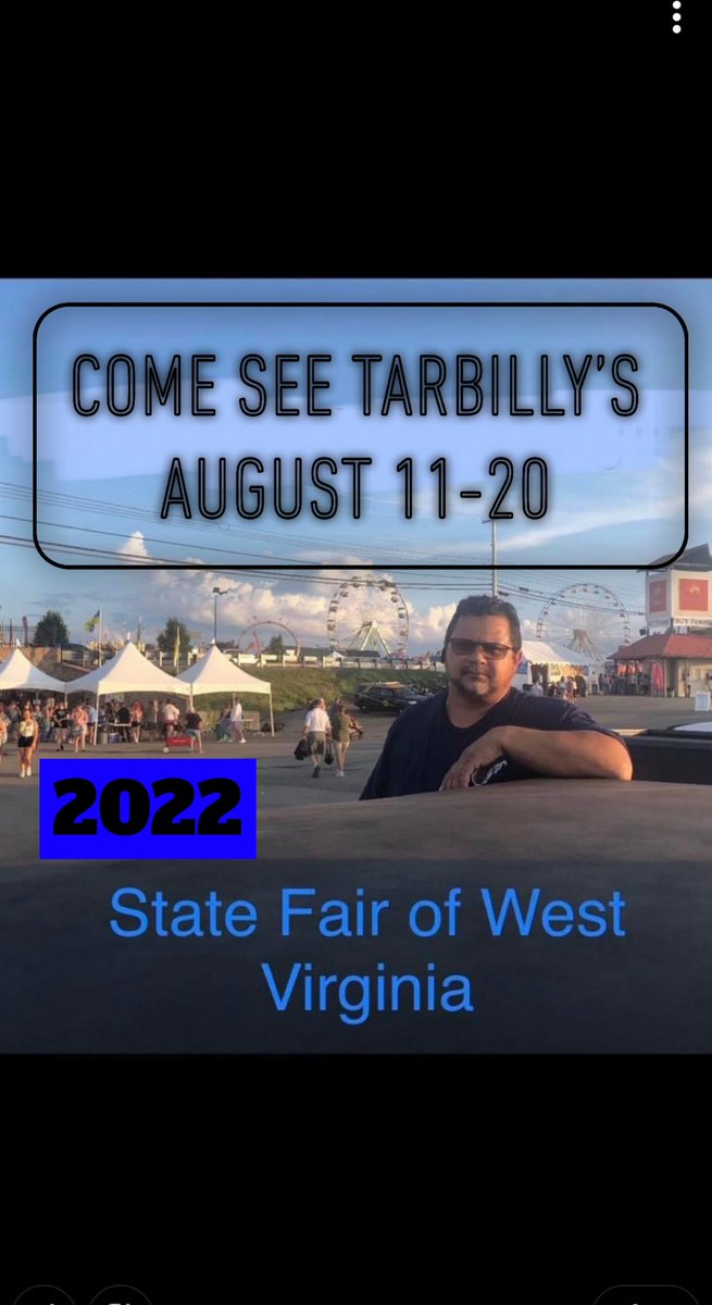 Come see us at the state Fair of WV!!